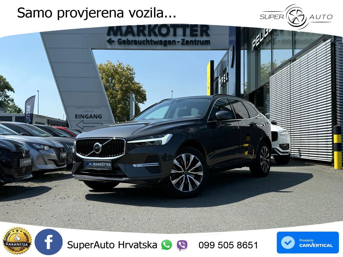 Volvo XC60 B4 Diesel FWD Geartronic LED+GR SJED+ACC