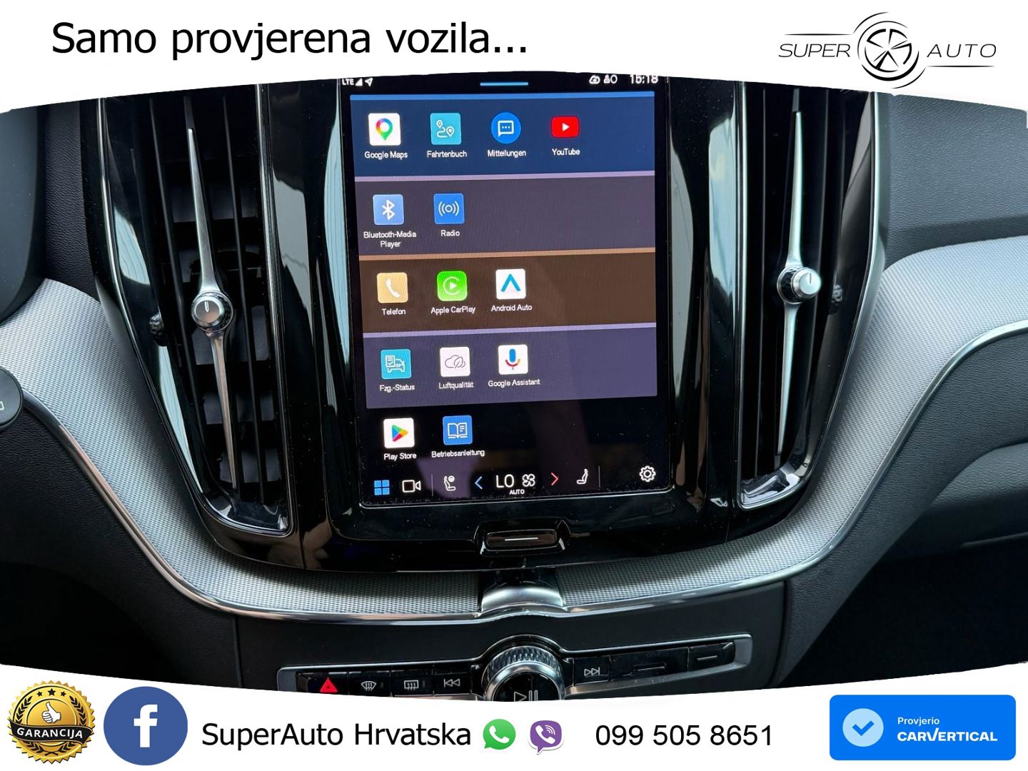 Volvo XC60 B4 Diesel FWD Geartronic LED+GR SJED+ACC