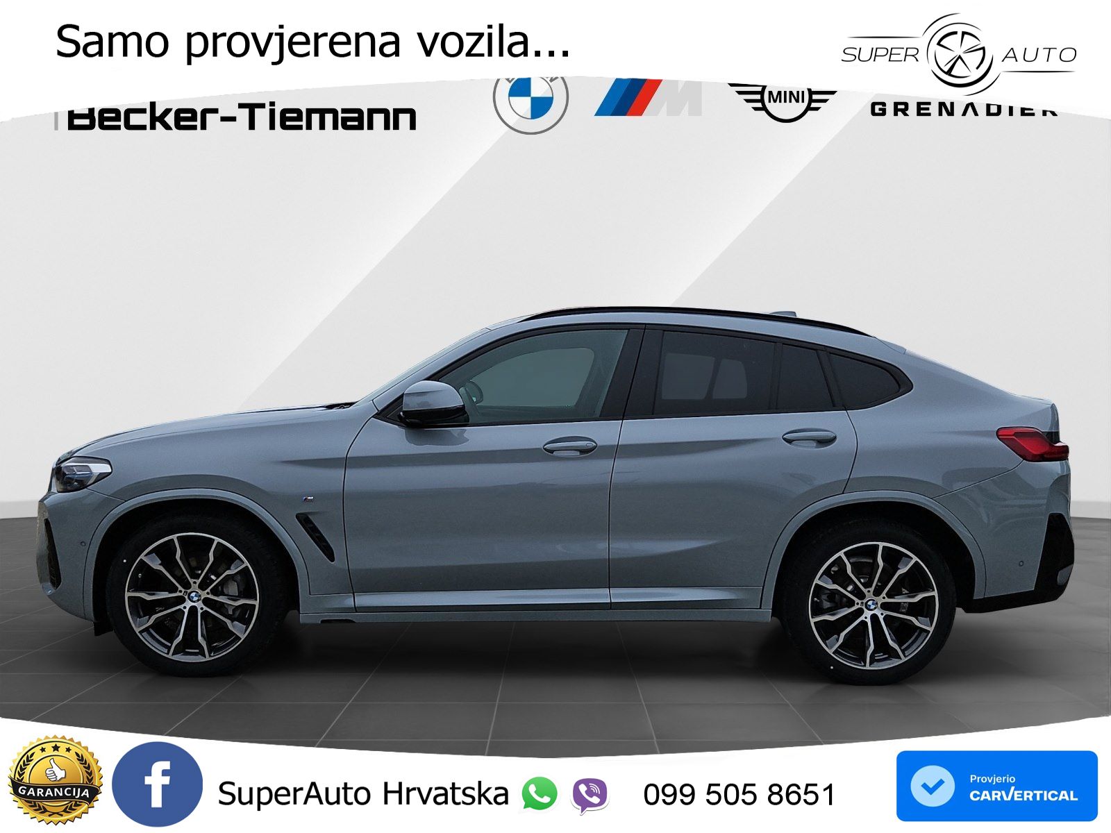 BMW X4 30d (286 KS) xDrive Steptronic M Sport LED+GR SJED+ACC