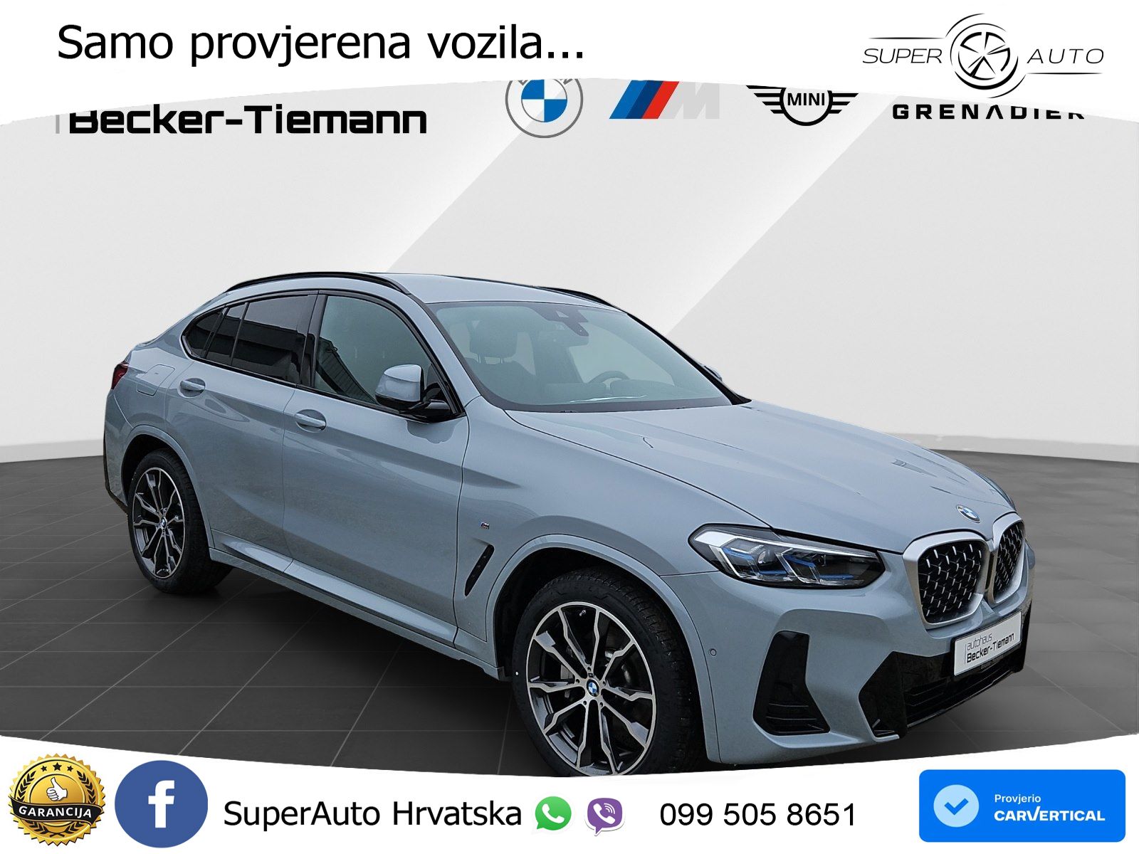 BMW X4 30d (286 KS) xDrive Steptronic M Sport LED+GR SJED+ACC