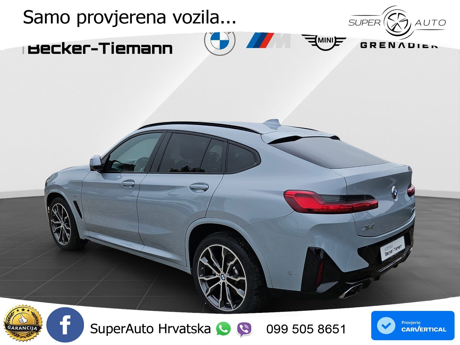 BMW X4 30d (286 KS) xDrive Steptronic M Sport LED+GR SJED+ACC