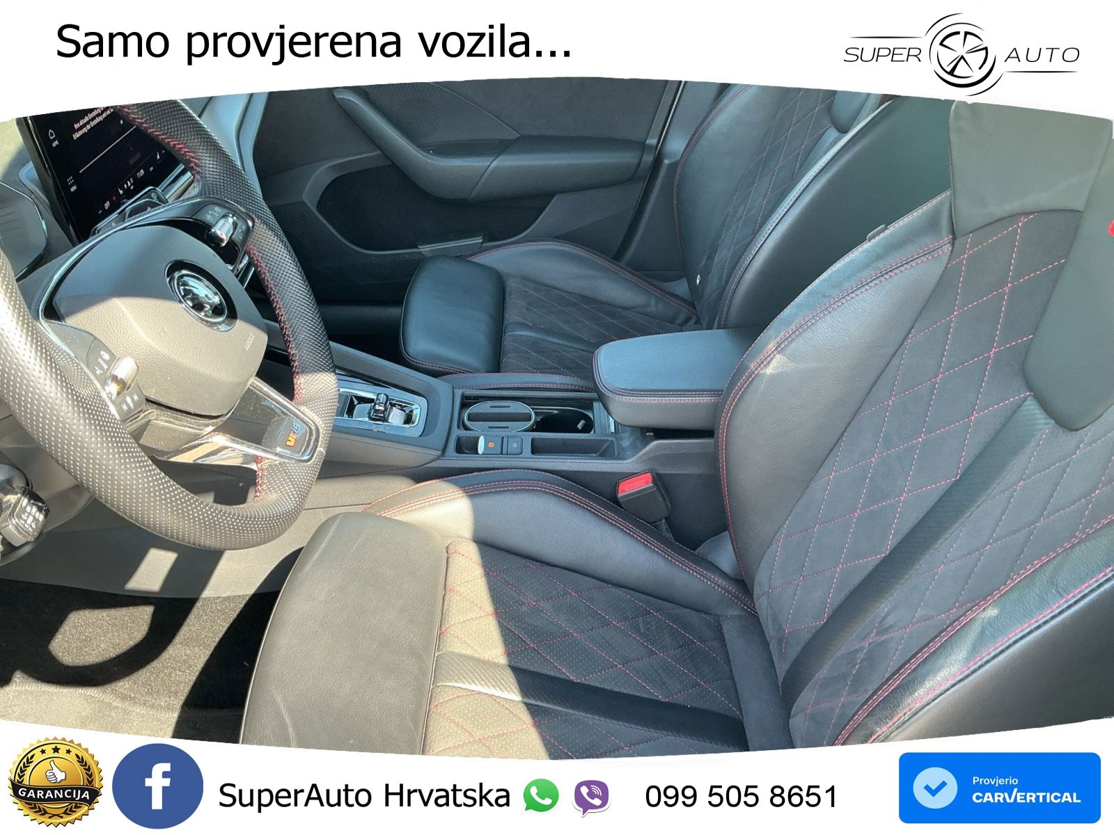 Škoda Octavia Combi RS 2.0 TDI (200 KS) 4x4 DSG LED+GR SJED+ACC