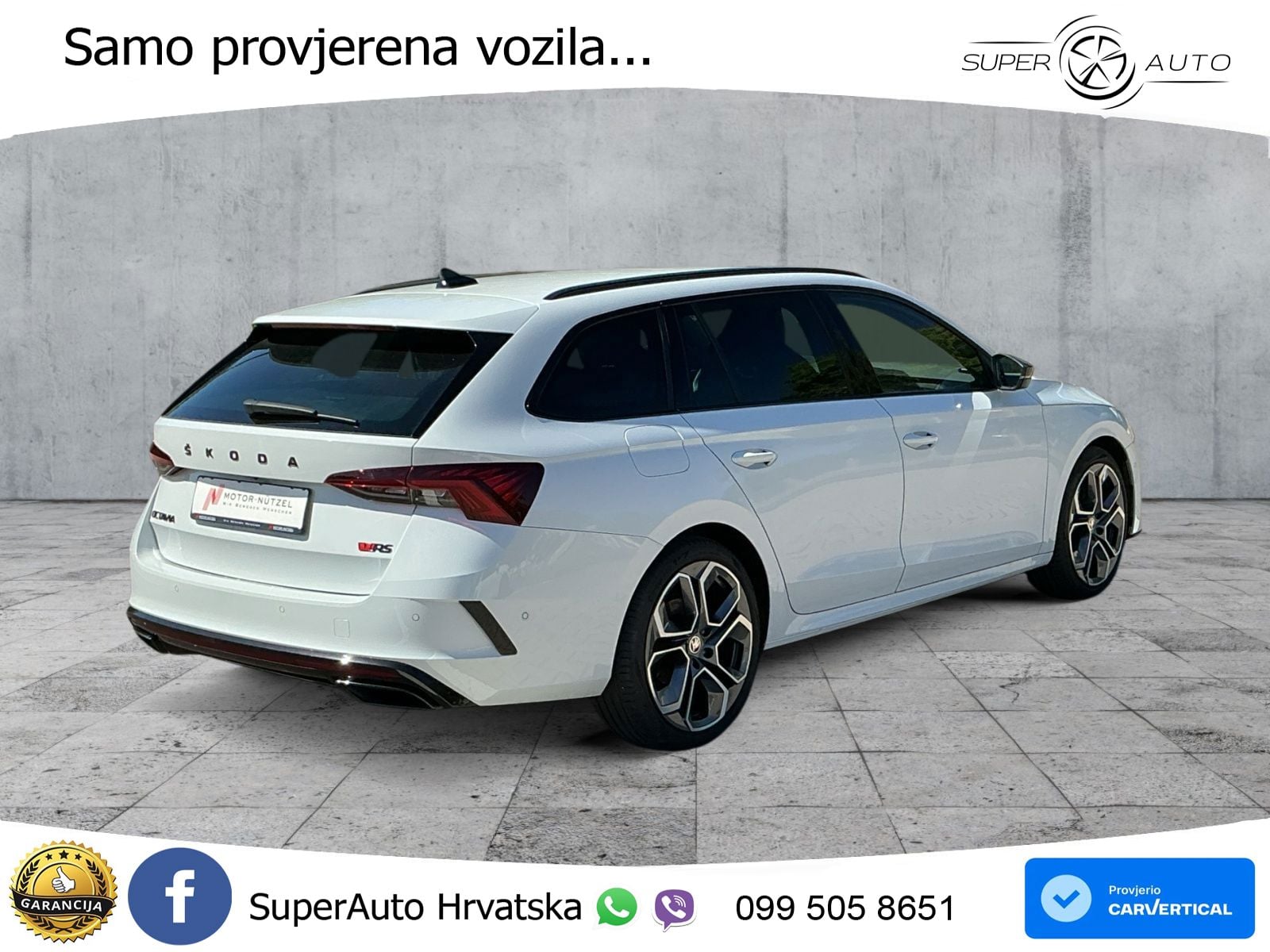Škoda Octavia Combi RS 2.0 TDI (200 KS) 4x4 DSG LED+GR SJED+ACC