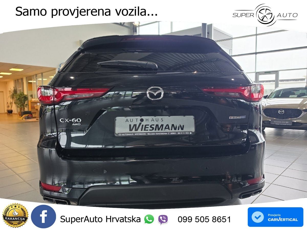 Mazda CX-60 2.5 e-Skyactiv (328 KS) AWD Automatic MATRIX+GR SJED+KAM