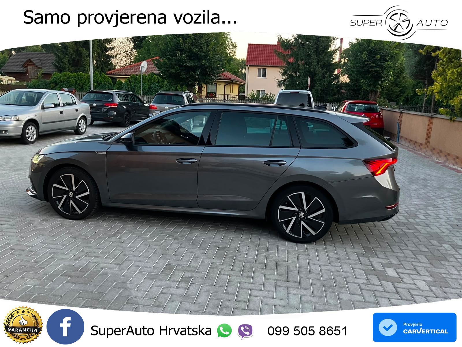Škoda Octavia Combi 2.0 TDI (150 KS) DSG SportLine LED+GR SJED+ACC