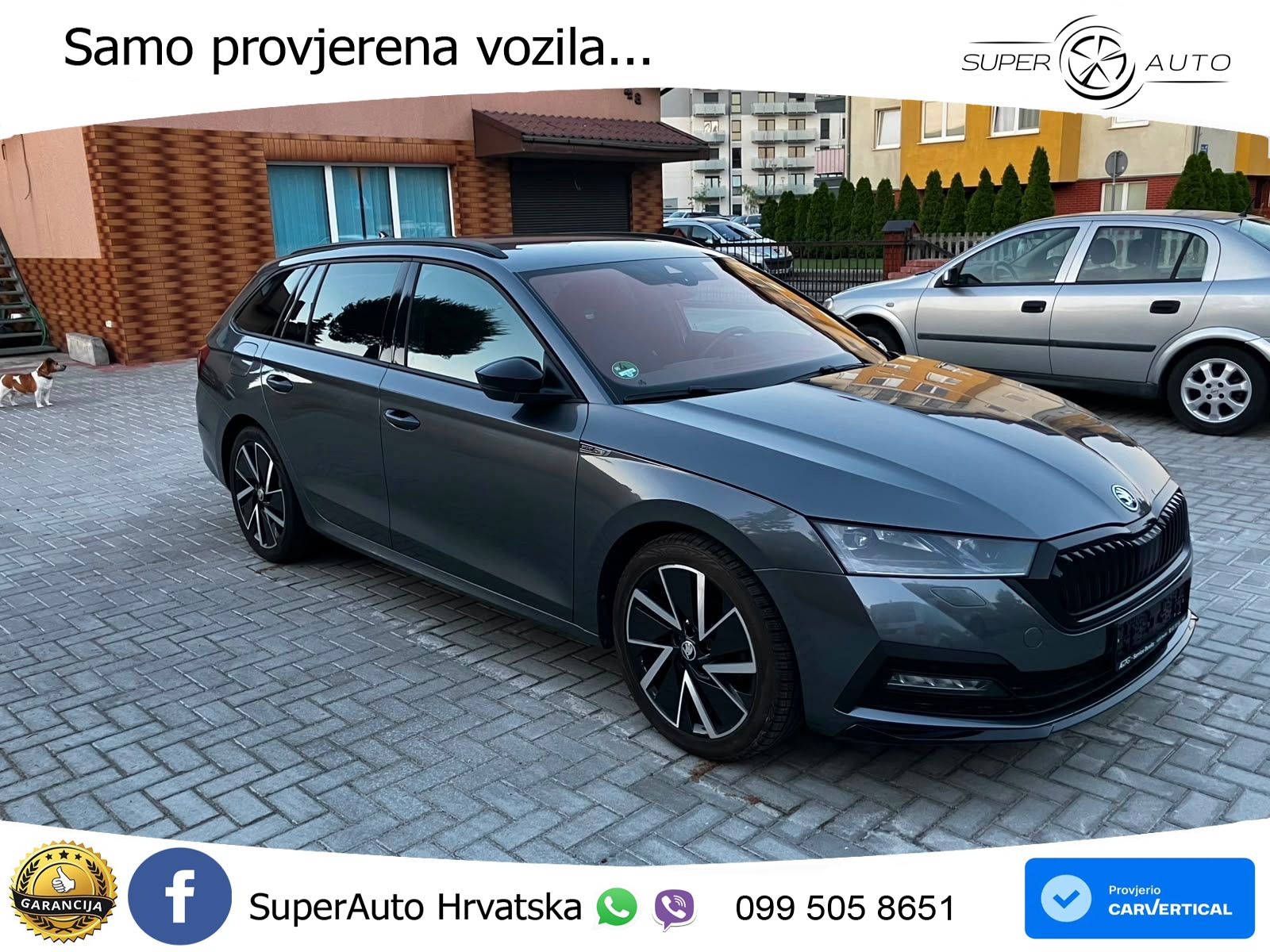Škoda Octavia Combi 2.0 TDI (150 KS) DSG SportLine LED+GR SJED+ACC
