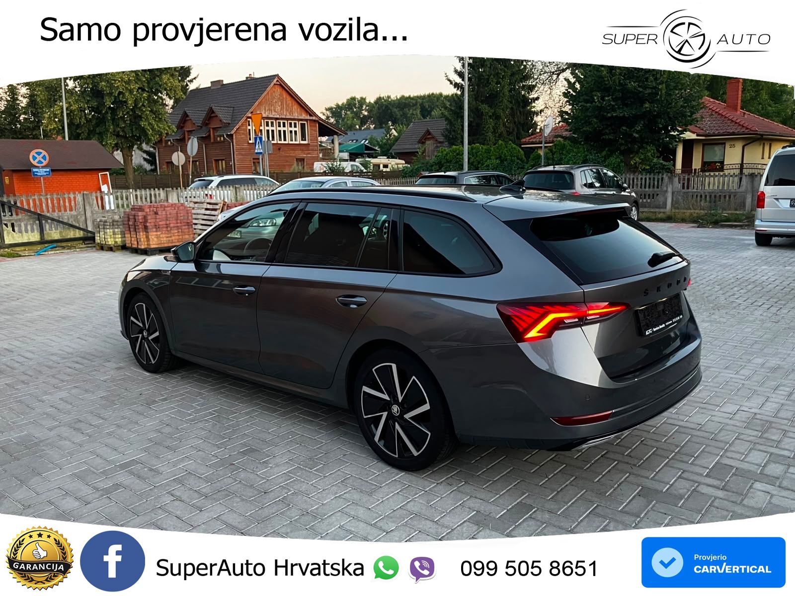 Škoda Octavia Combi 2.0 TDI (150 KS) DSG SportLine LED+GR SJED+ACC