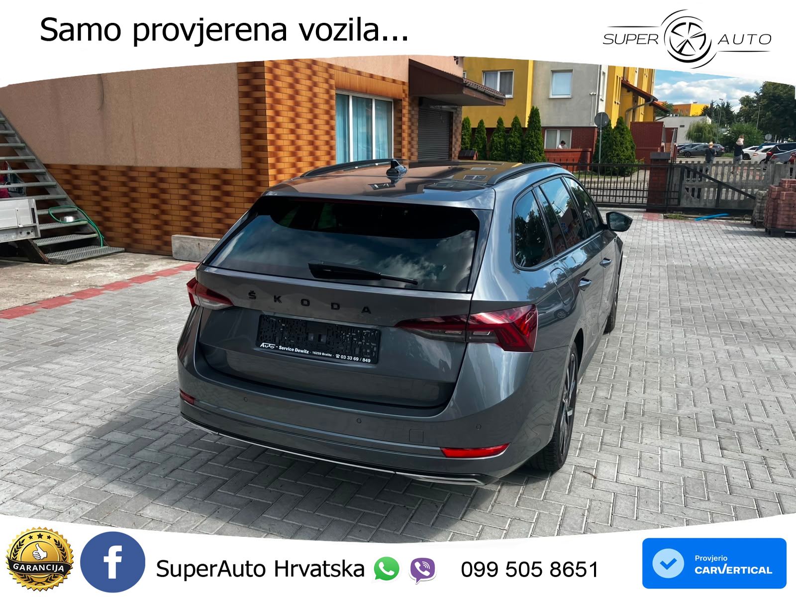 Škoda Octavia Combi 2.0 TDI (150 KS) DSG SportLine LED+GR SJED+ACC