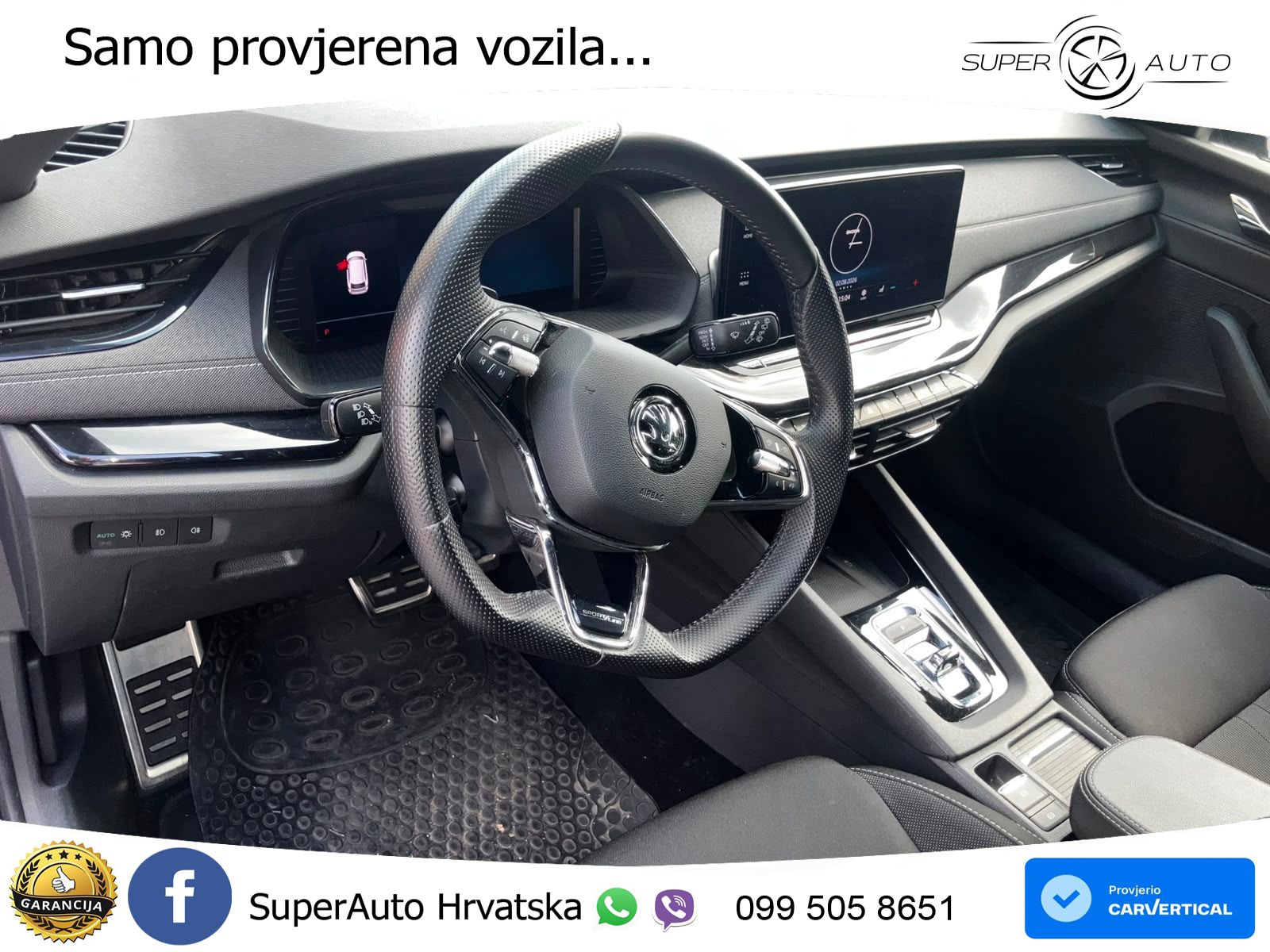 Škoda Octavia Combi 2.0 TDI (150 KS) DSG SportLine LED+GR SJED+ACC