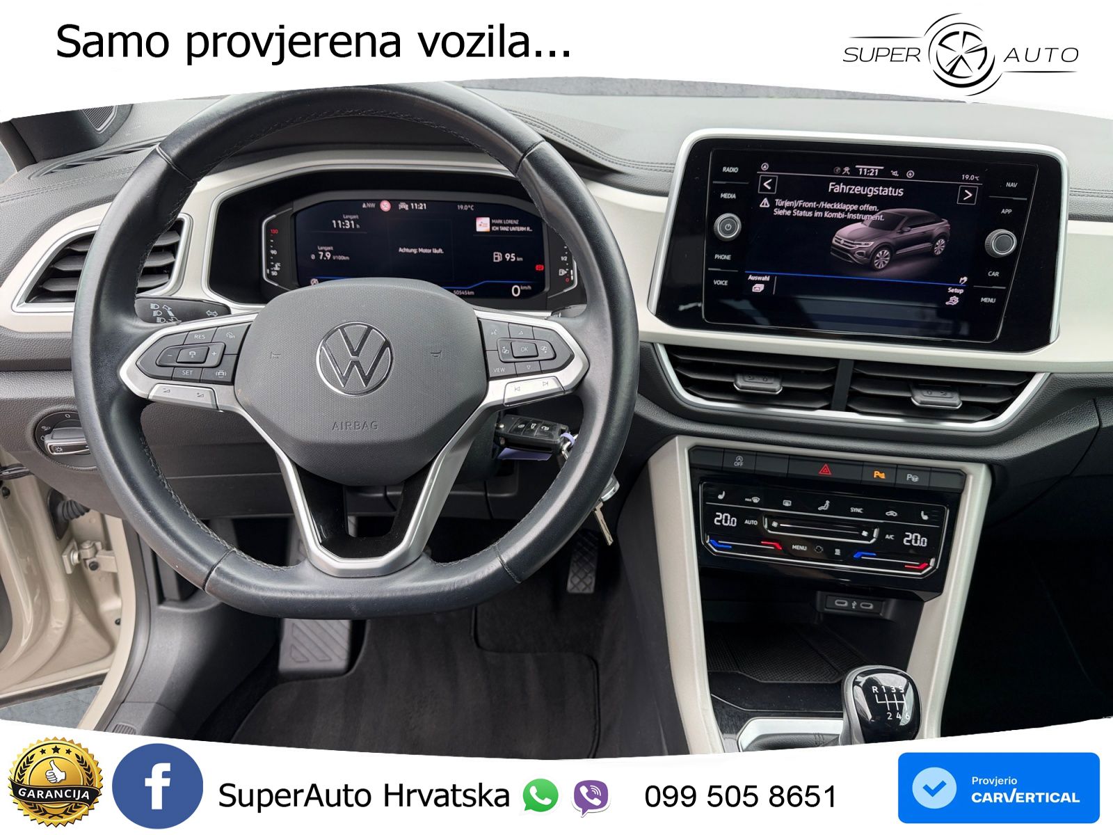 Volkswagen T-Roc 1.5 TSI (150 KS) LED+GR SJED+ACC
