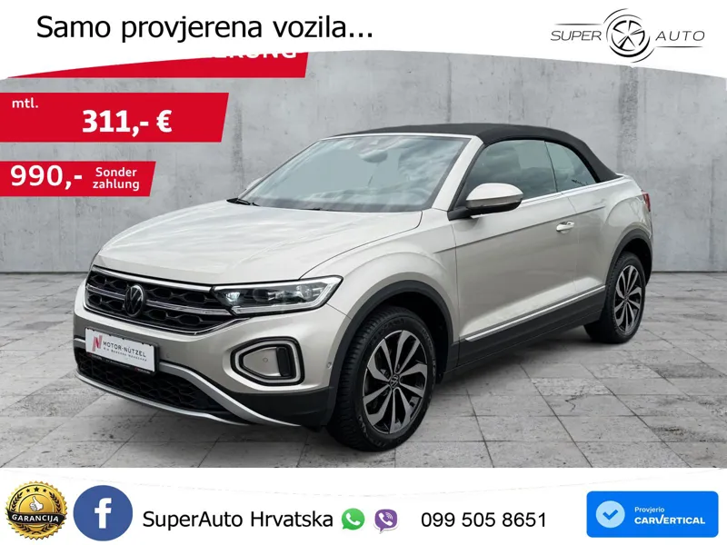 Volkswagen T-Roc 1.5 TSI (150 KS) LED+GR SJED+ACC