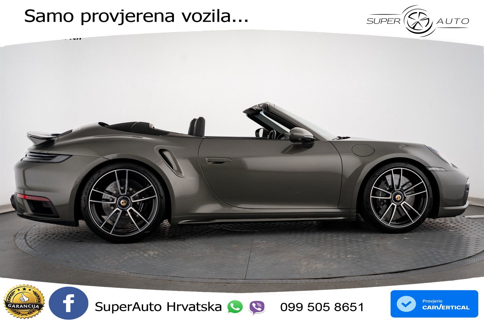 Porsche 911 Turbo S Cabriolet 3.8 (650 KS) PDK LED+GR SJED+ACC