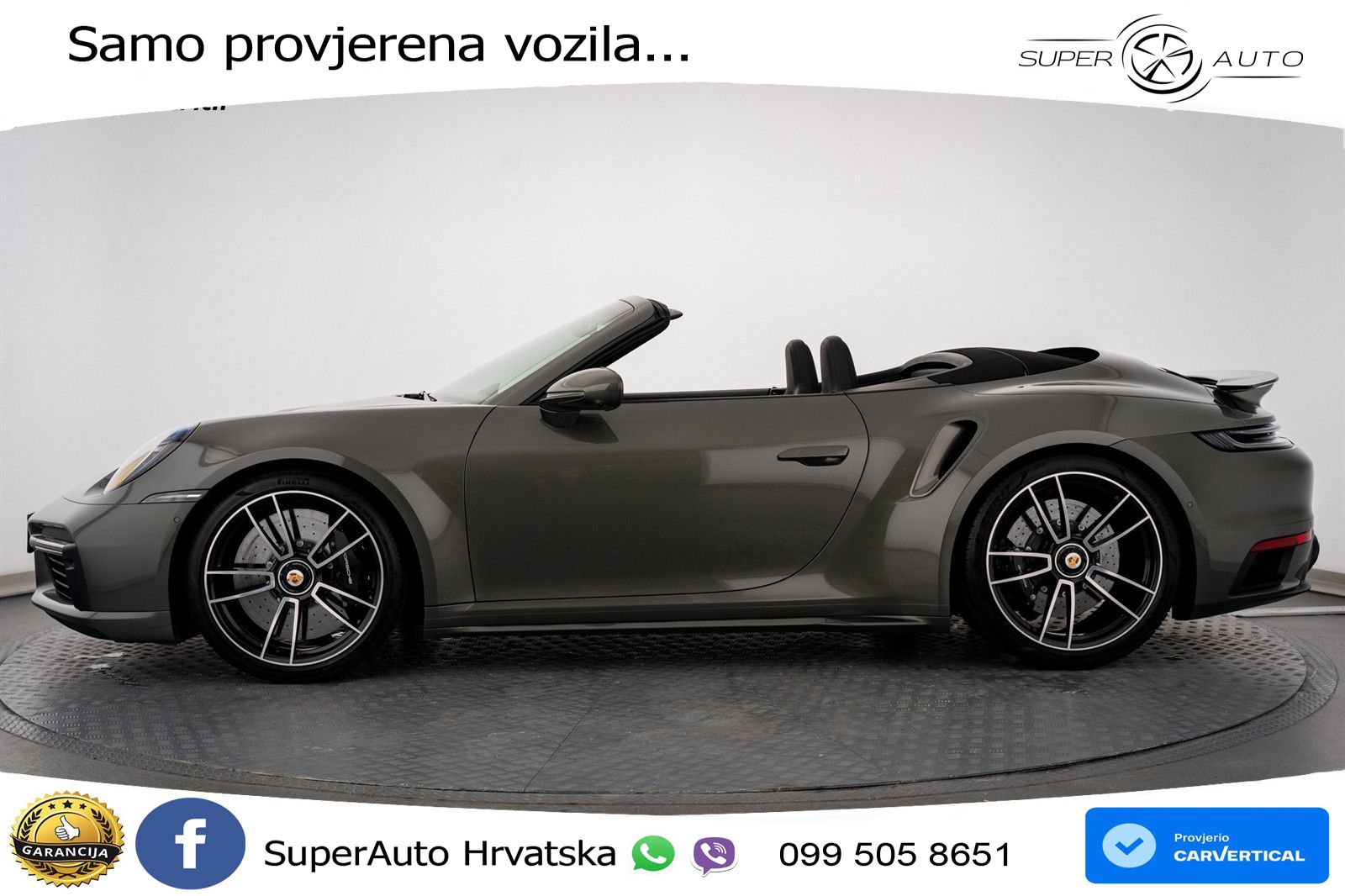 Porsche 911 Turbo S Cabriolet 3.8 (650 KS) PDK LED+GR SJED+ACC