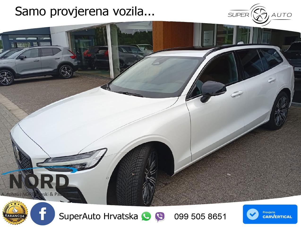 Volvo V60 2.0 B4 Benzin DCT ACC+HEAD+4xGR SJED+360+PANO