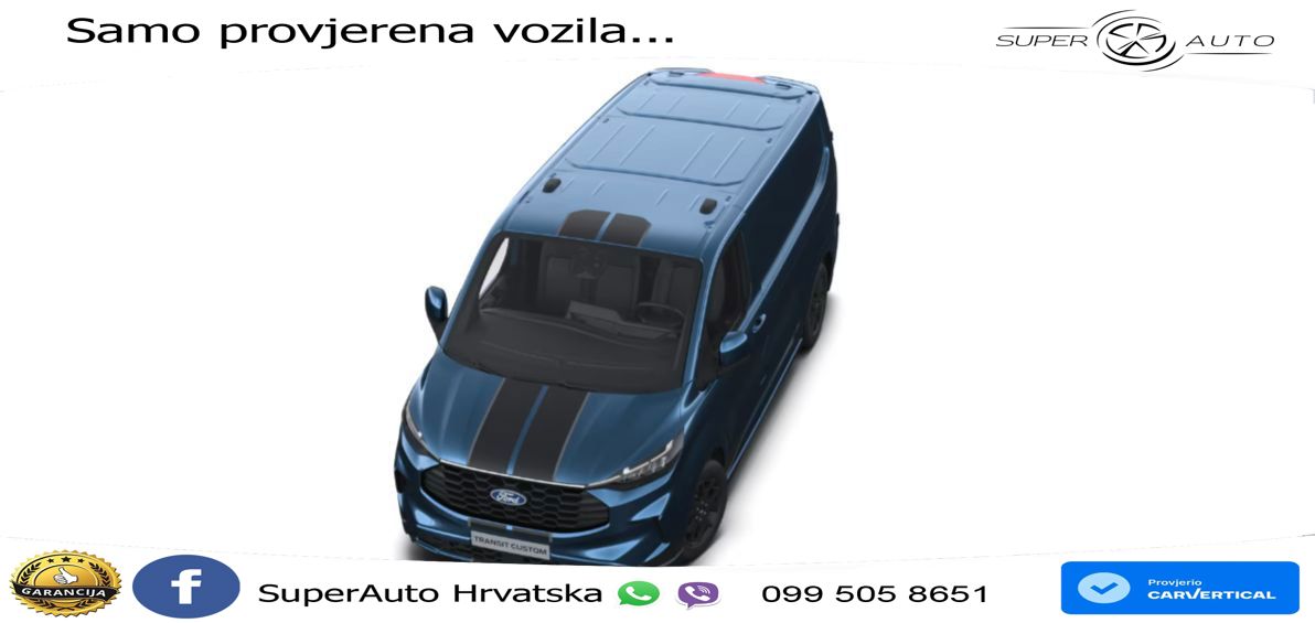 Ford Transit Custom Kasten Sport 320 L1 AWD ACC*AHK*N 170 KS