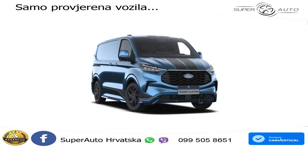 Ford Transit Custom Kasten Sport 320 L1 AWD ACC*AHK*N 170 KS