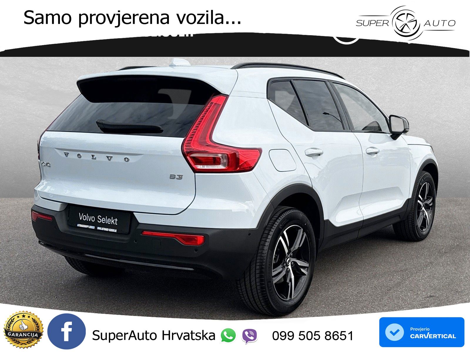 Volvo XC40 2.0 B3 163 KS Automatic LED+GR SJED+ACC