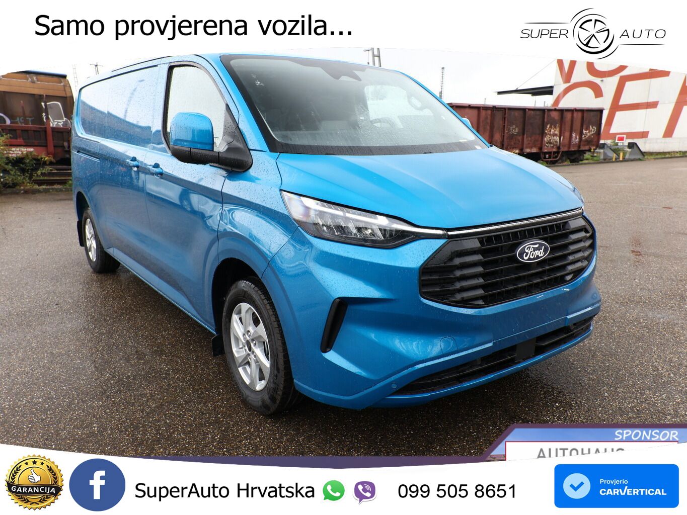 Ford Transit Custom Aut Limited 320L2 LED UVP-38%* 170 KS