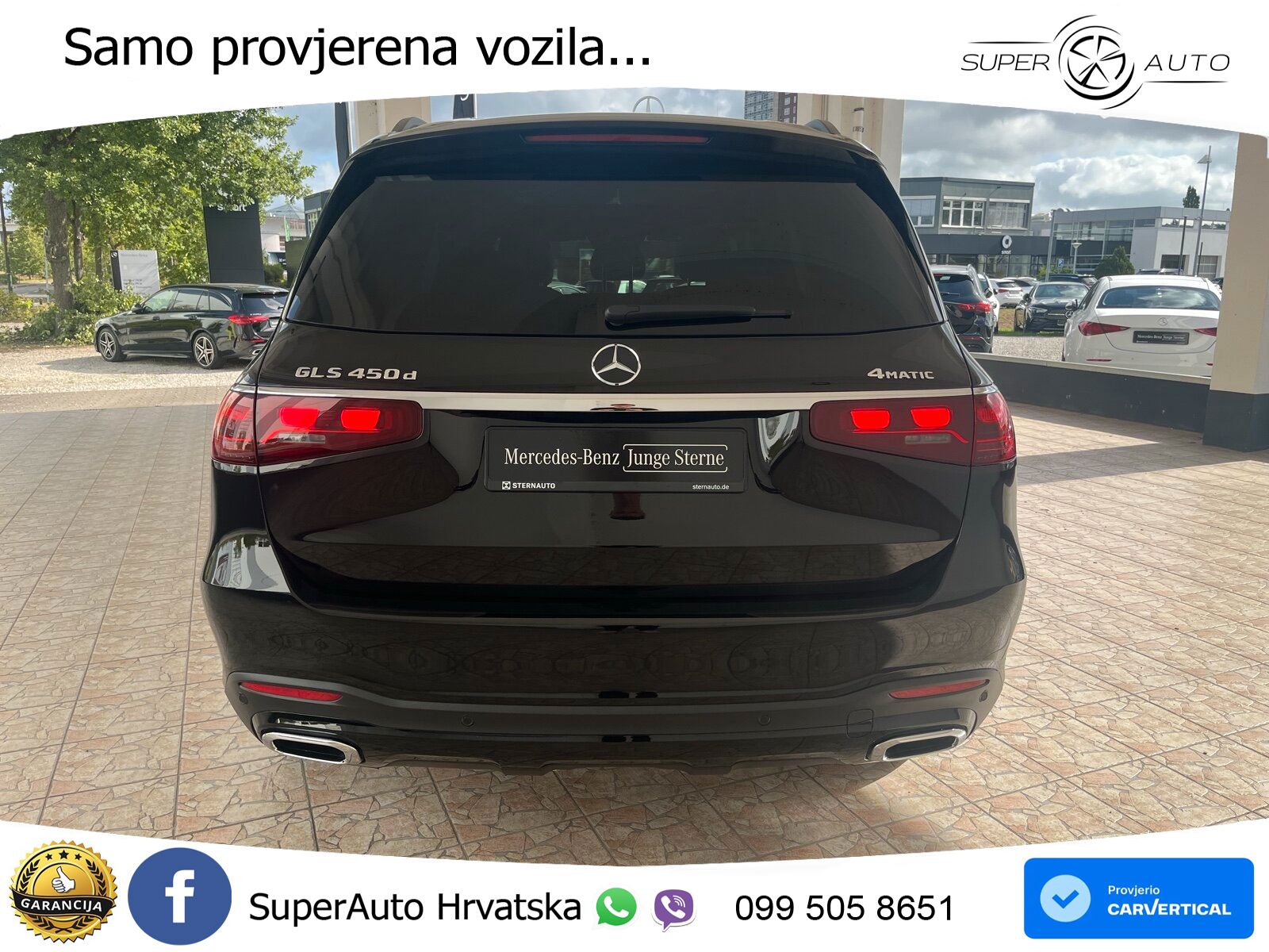 Mercedes-Benz GLS GLS 450d EQ Boost 4MATIC 9G-TRONIC AMG ZRAČNI+ACC+GR SJED+360+PANO