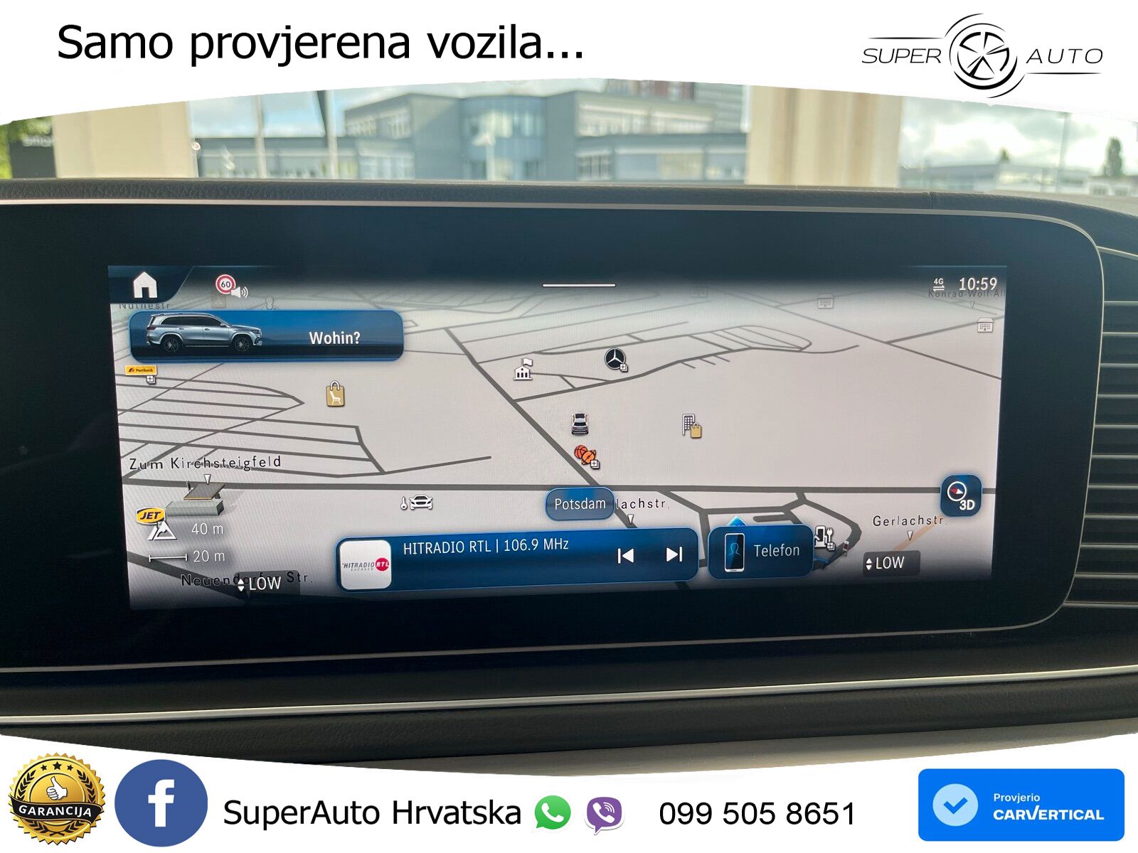 Mercedes-Benz GLS GLS 450d EQ Boost 4MATIC 9G-TRONIC AMG ZRAČNI+ACC+GR SJED+360+PANO