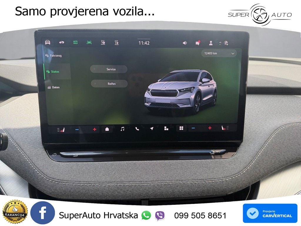 Škoda Enyaq 85x 82 kWh (286 KS) AWD LED+GR SJED+ACC