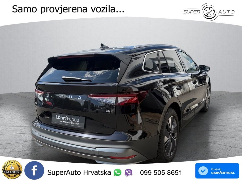 Škoda Enyaq 85x 82 kWh (286 KS) AWD LED+GR SJED+ACC
