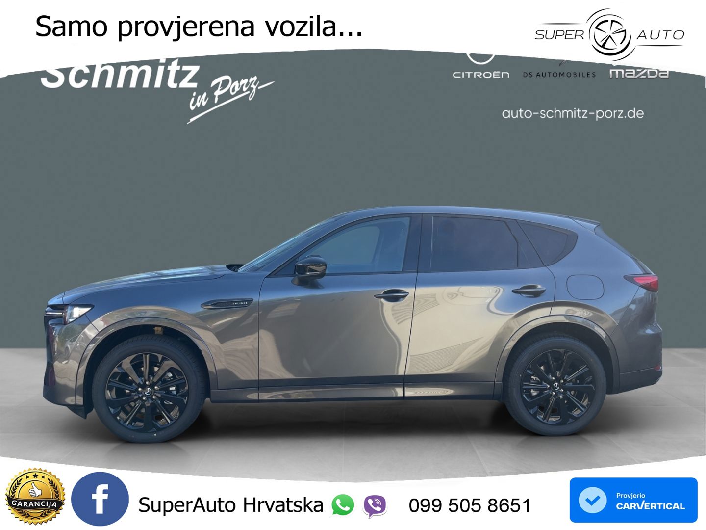 Mazda CX-60 3.3 e-Skyactiv D (254 KS) AWD Automatic LED+GR SJED+ACC