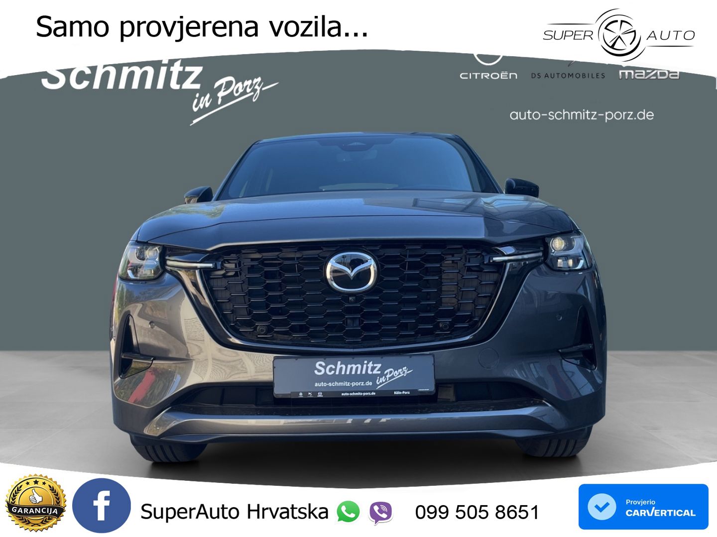 Mazda CX-60 3.3 e-Skyactiv D (254 KS) AWD Automatic LED+GR SJED+ACC