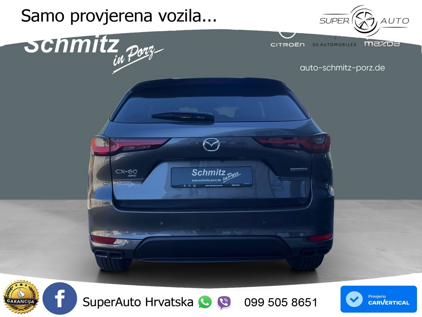 Mazda CX-60 3.3 e-Skyactiv D (254 KS) AWD Automatic LED+GR SJED+ACC