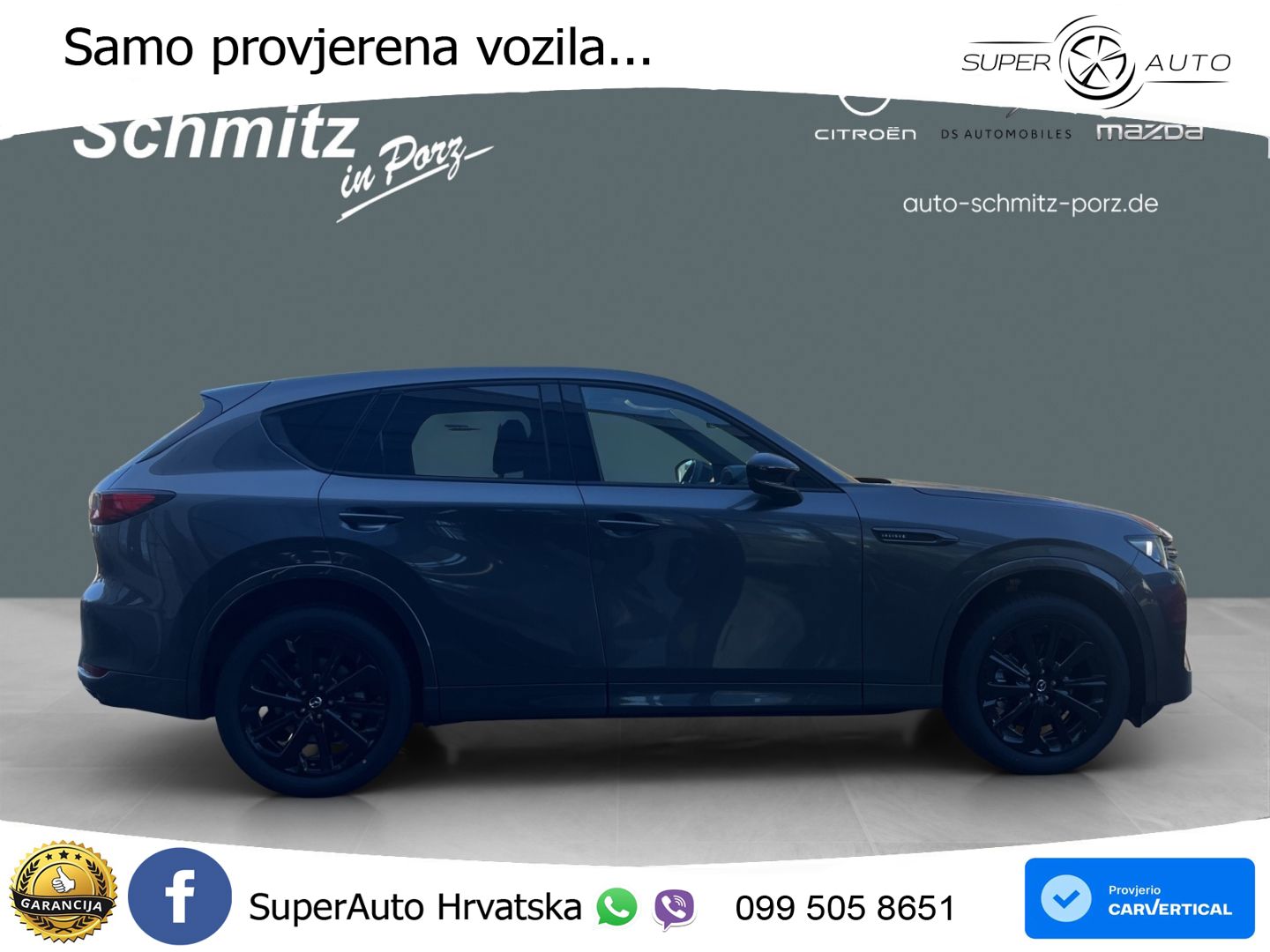 Mazda CX-60 3.3 e-Skyactiv D (254 KS) AWD Automatic LED+GR SJED+ACC