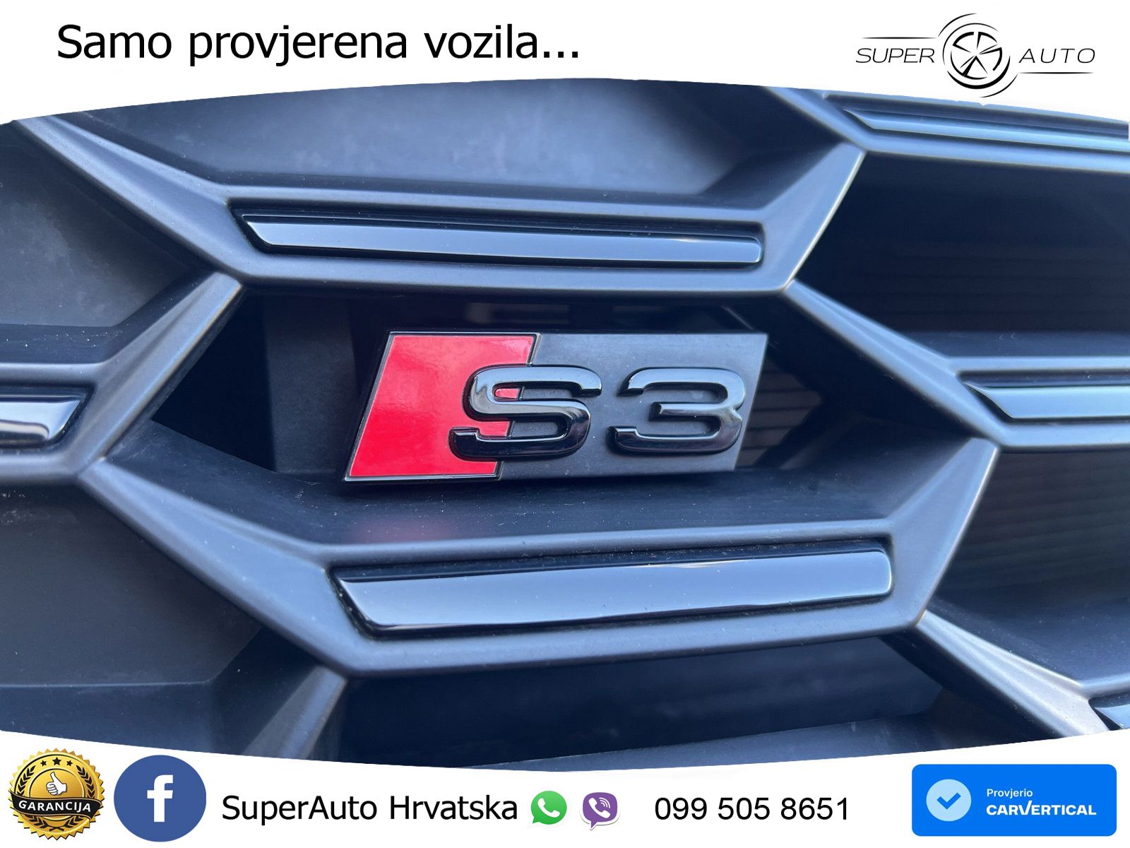 Audi S3 Limuzina 2.0 TFSI (310 KS) quattro S tronic
