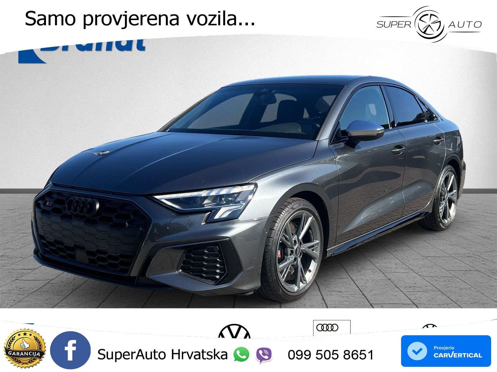 Audi S3 Limuzina 2.0 TFSI (310 KS) quattro S tronic