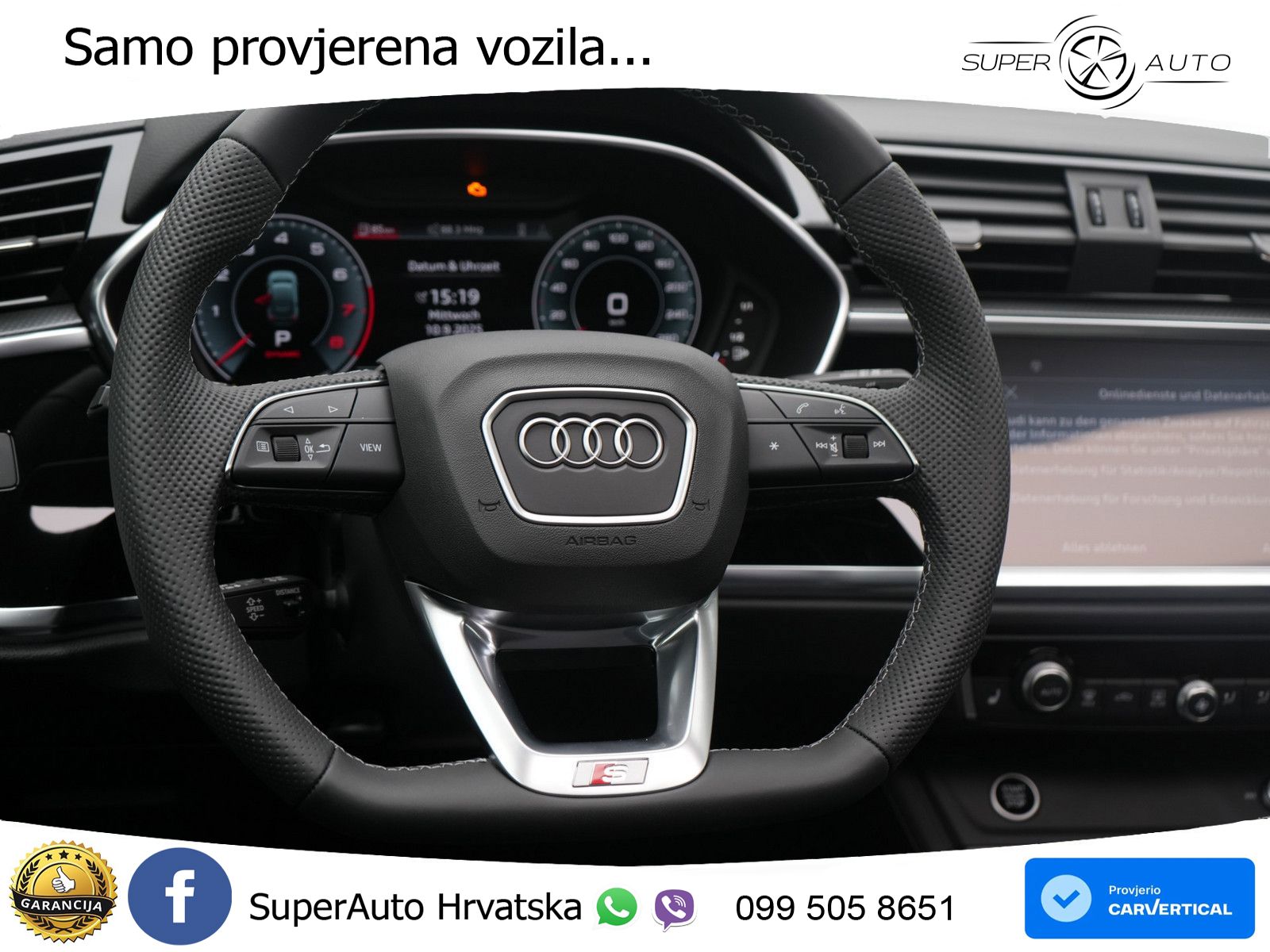 Audi Q3 III Sportback 1.5 TFSI (150 KS) S tronic S line LED+GR SJED+ACC