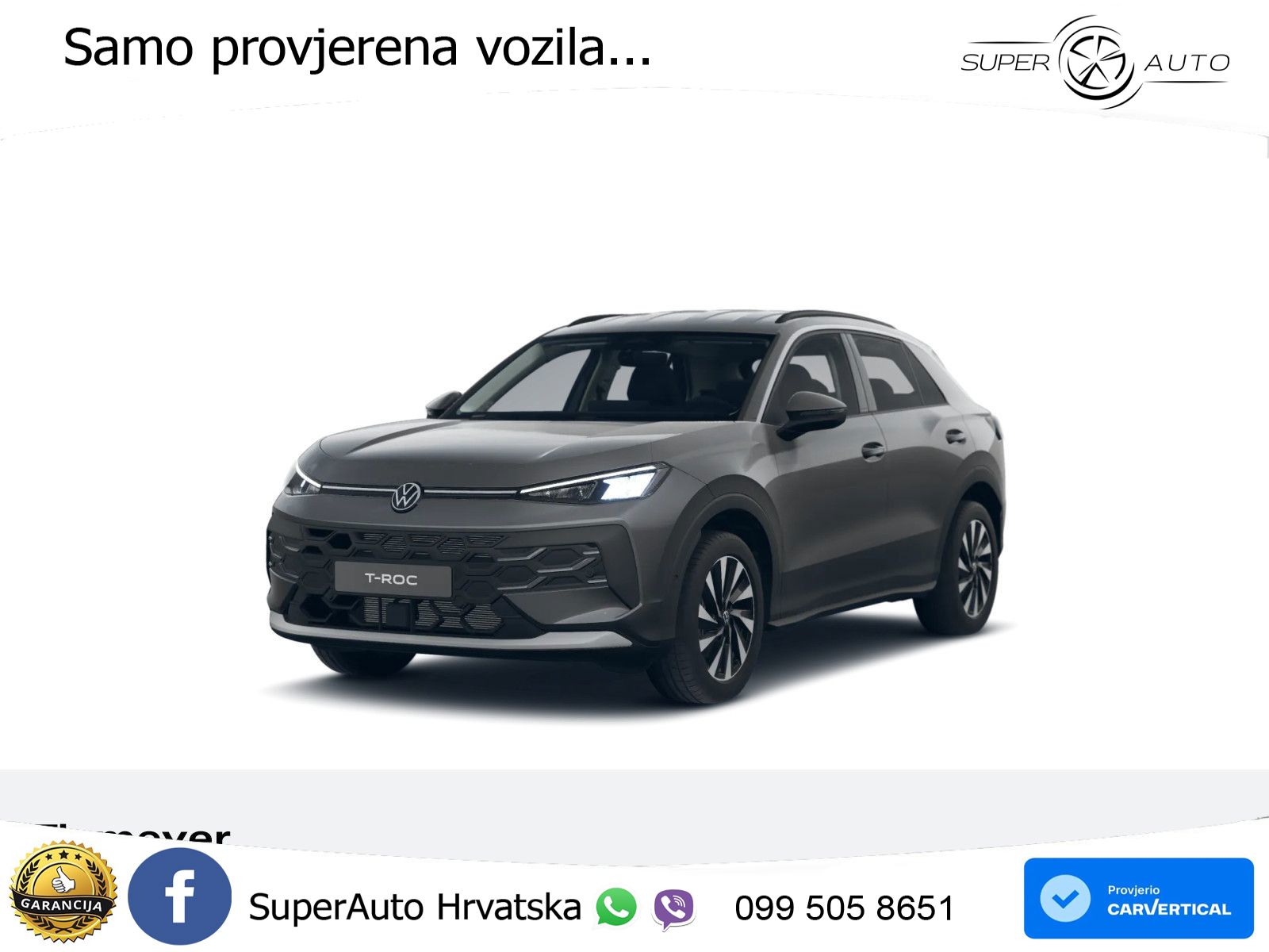 Volkswagen T-Roc 1.5 eTSI (116 KS)  DSG LED+GR SJED+ACC
