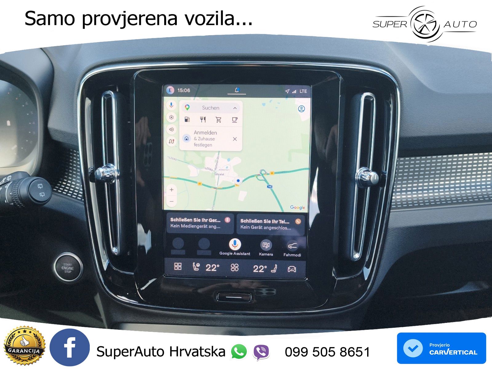 Volvo XC40 2.0 B3 163 KS Automatic LED+GR SJED+ACC