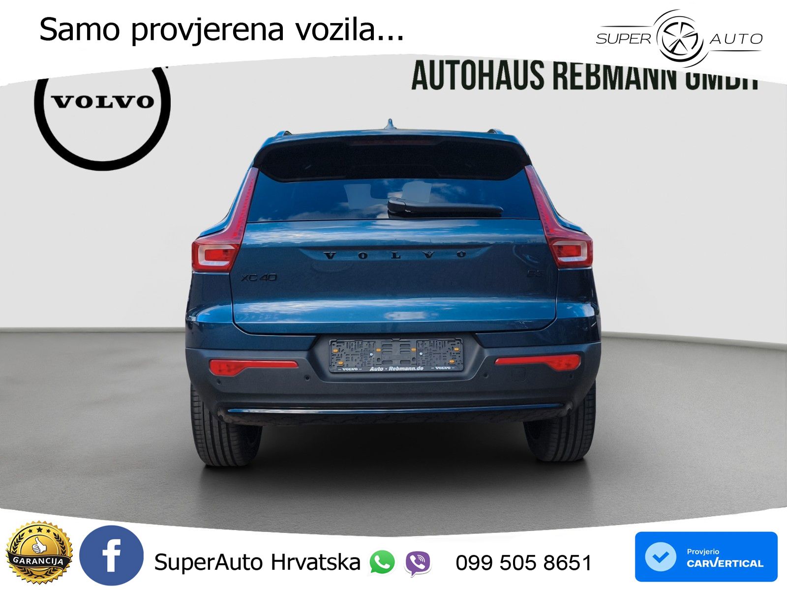 Volvo XC40 2.0 B3 163 KS Automatic LED+GR SJED+ACC