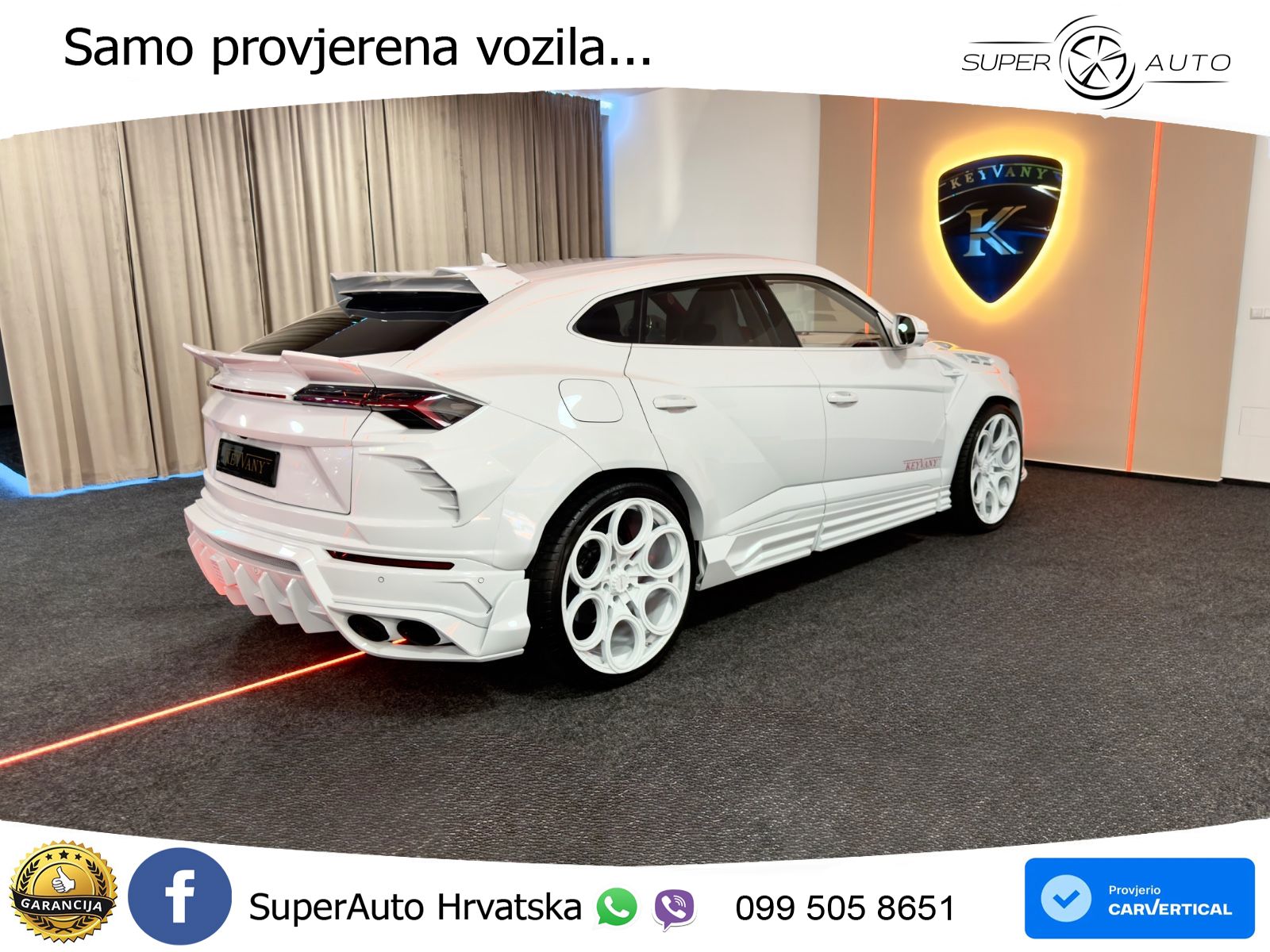 Lamborghini Urus S 4.0 V8 (666 KS) 4WD Automatic LED+GR SJED+ACC