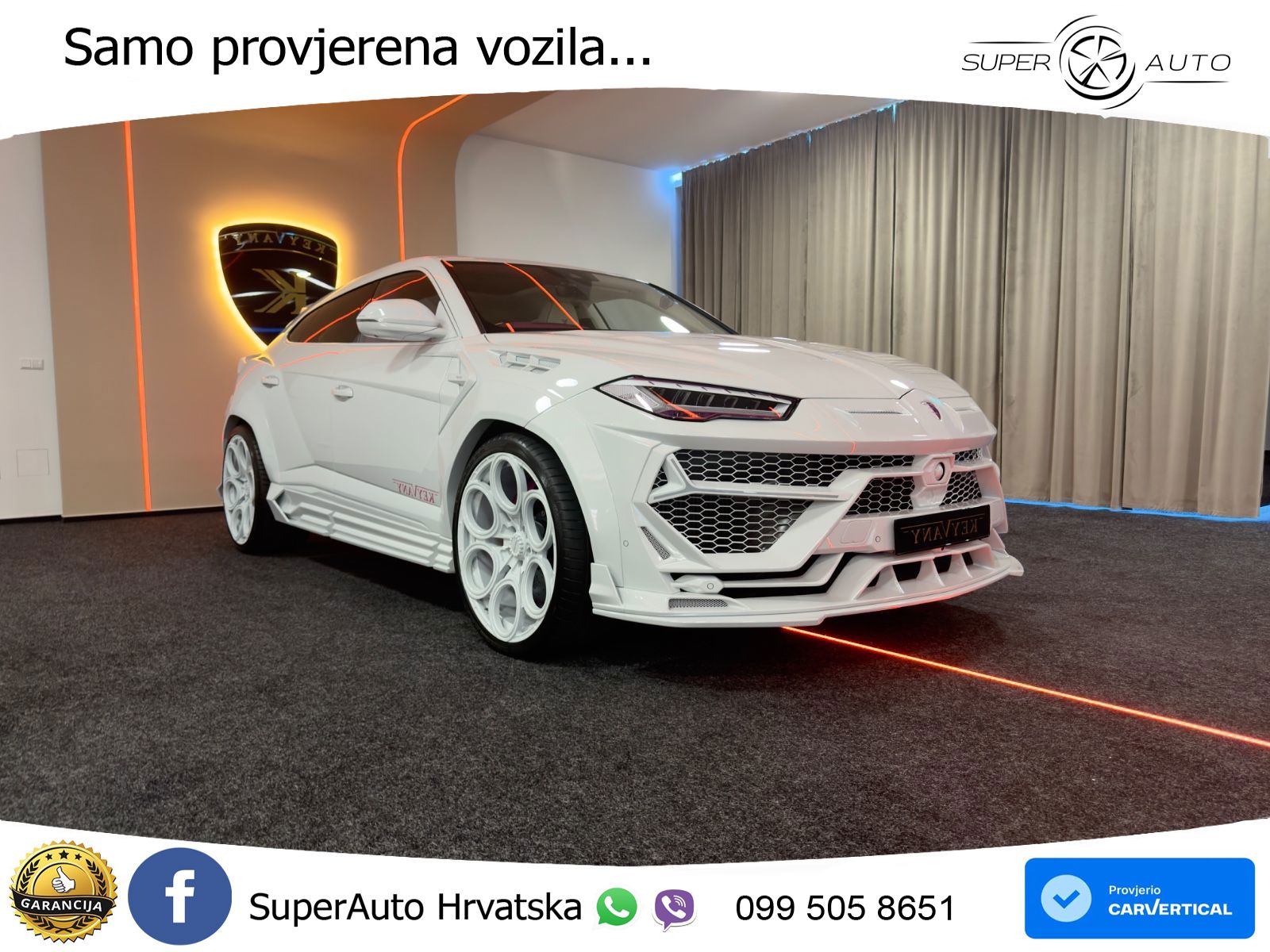 Lamborghini Urus S 4.0 V8 (666 KS) 4WD Automatic LED+GR SJED+ACC