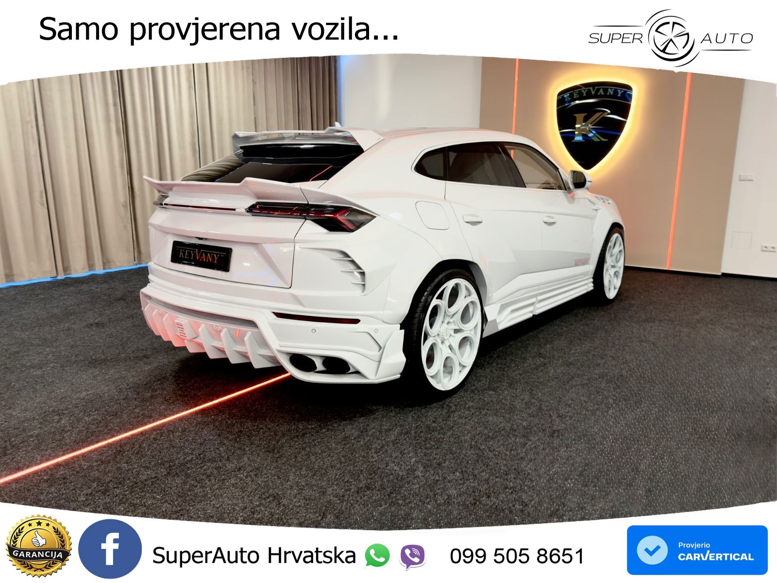 Lamborghini Urus S 4.0 V8 (666 KS) 4WD Automatic LED+GR SJED+ACC