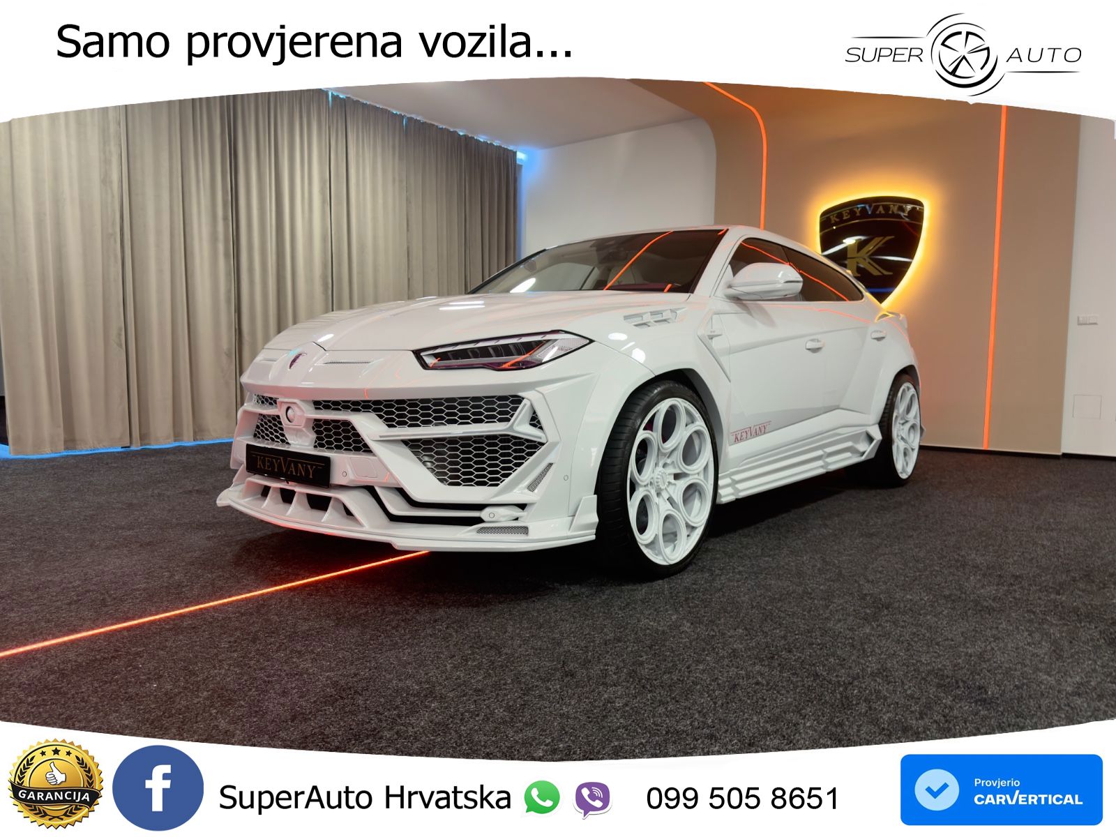 Lamborghini Urus S 4.0 V8 (666 KS) 4WD Automatic LED+GR SJED+ACC