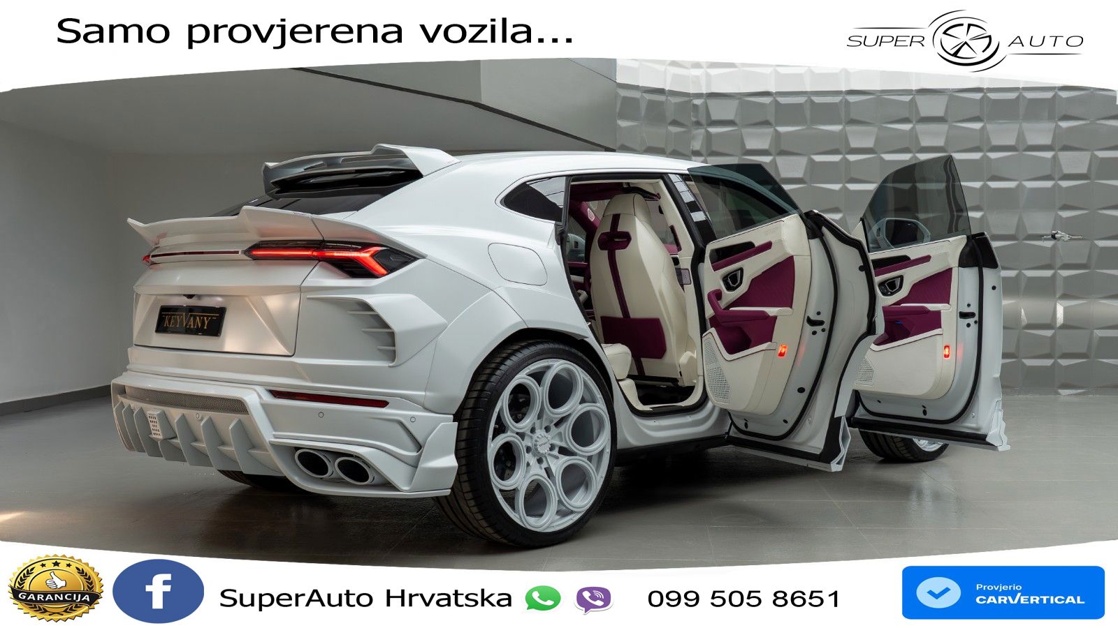 Lamborghini Urus S 4.0 V8 (666 KS) 4WD Automatic LED+GR SJED+ACC
