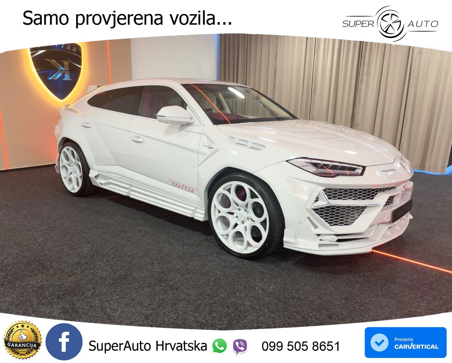 Lamborghini Urus S 4.0 V8 (666 KS) 4WD Automatic LED+GR SJED+ACC