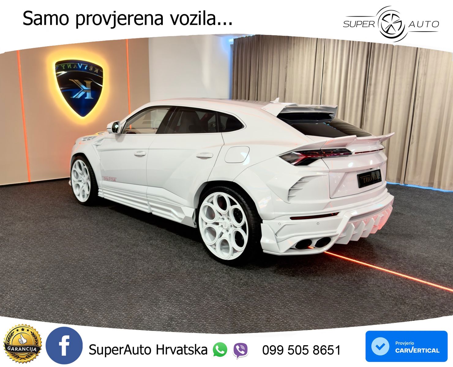 Lamborghini Urus S 4.0 V8 (666 KS) 4WD Automatic LED+GR SJED+ACC