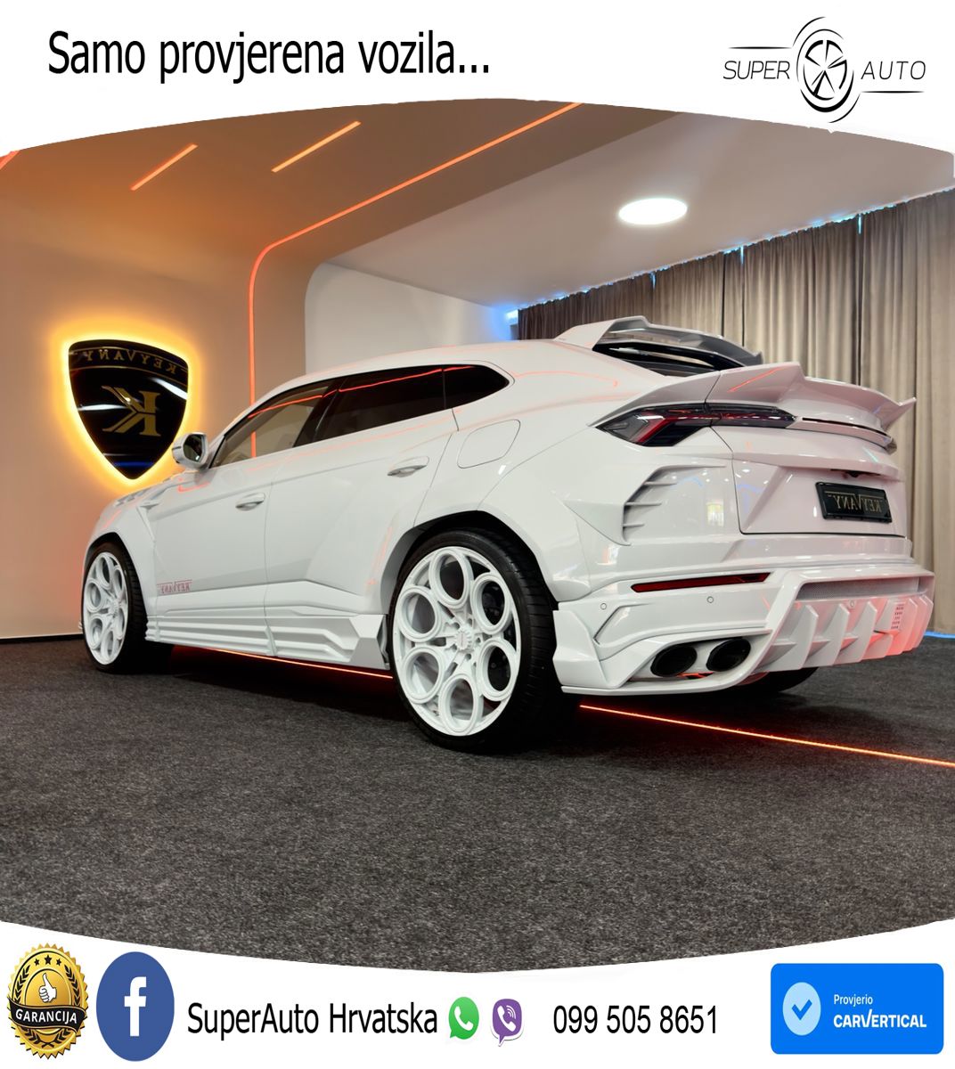Lamborghini Urus S 4.0 V8 (666 KS) 4WD Automatic LED+GR SJED+ACC