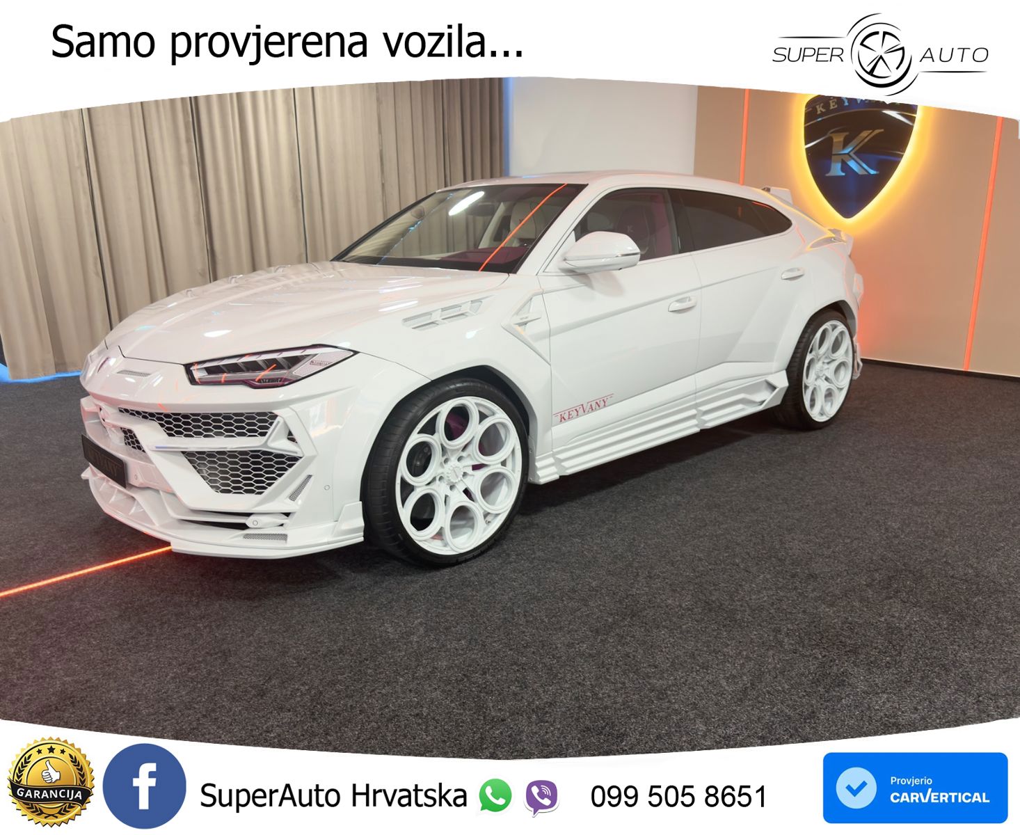 Lamborghini Urus S 4.0 V8 (666 KS) 4WD Automatic LED+GR SJED+ACC