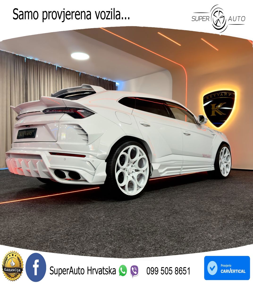 Lamborghini Urus S 4.0 V8 (666 KS) 4WD Automatic LED+GR SJED+ACC