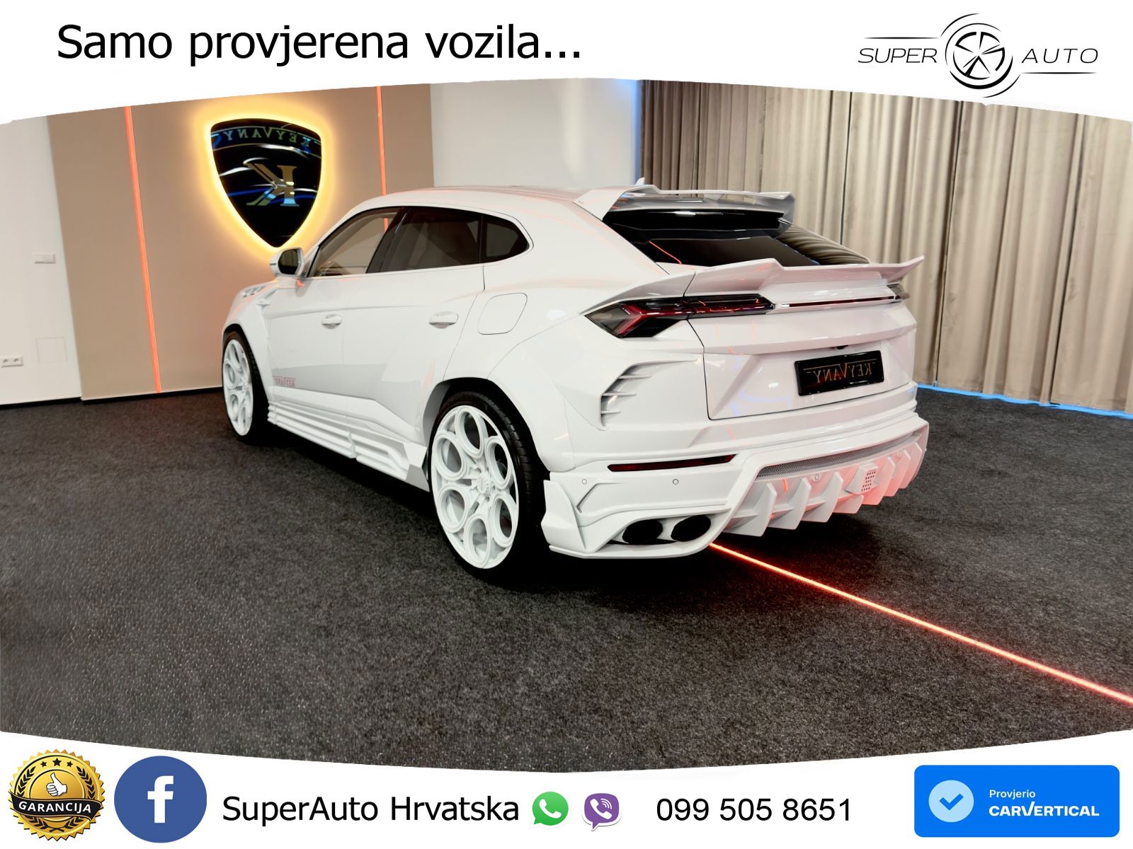 Lamborghini Urus S 4.0 V8 (666 KS) 4WD Automatic LED+GR SJED+ACC
