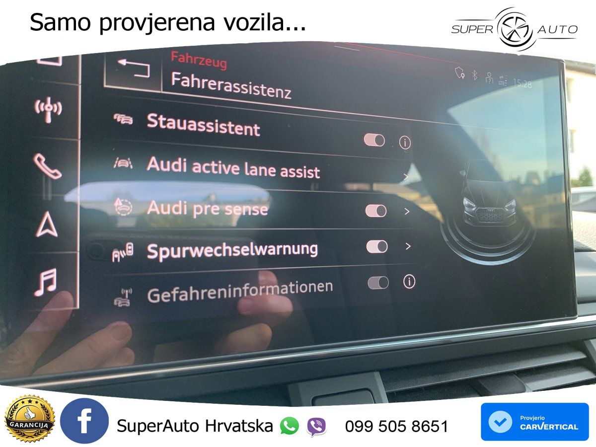Audi A5 Sportback 40 TDI (190 KS) S tronic LED+GR SJED+ACC
