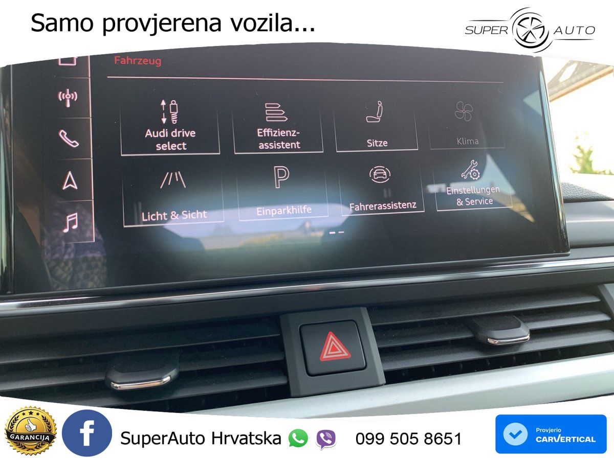 Audi A5 Sportback 40 TDI (190 KS) S tronic LED+GR SJED+ACC