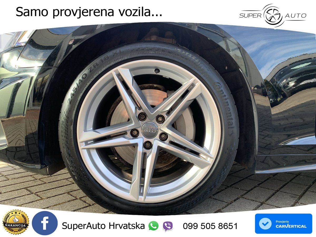 Audi A5 Sportback 40 TDI (190 KS) S tronic LED+GR SJED+ACC